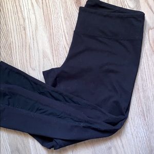 Zella crop mesh inset leggings